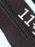 50pcs/lot Plastic Nylon Coil Zipper Close End 30CM Dress Skirt Clothing Sewing Accessories - Color: Coffee