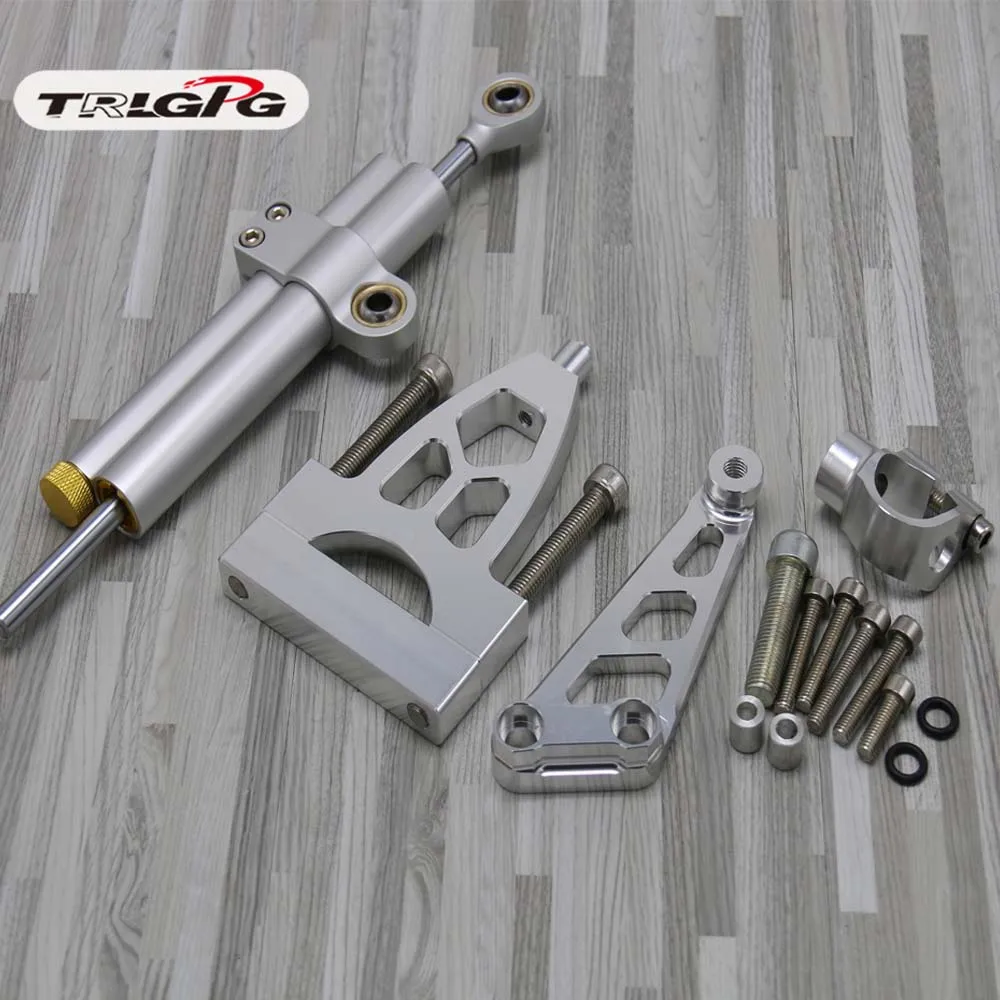 Для Honda CB400 CB 400 VTEC 1999-2010 2000 2001 02 03 04 ЧПУ мотоциклетный демпфер Стабилизатор Кронштейн монтажный комплект поддержка - Цвет: A-A