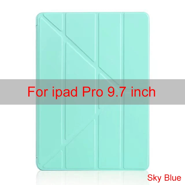 Essidi для iPad Pro 9,7 10,5 11 дюймов мягкий чехол принципиально из искусственной кожи планшеты флип чехол для корпуса для iPad Pro 9,7 10,5 11 дюймов - Цвет: For ipad Pro 9.7