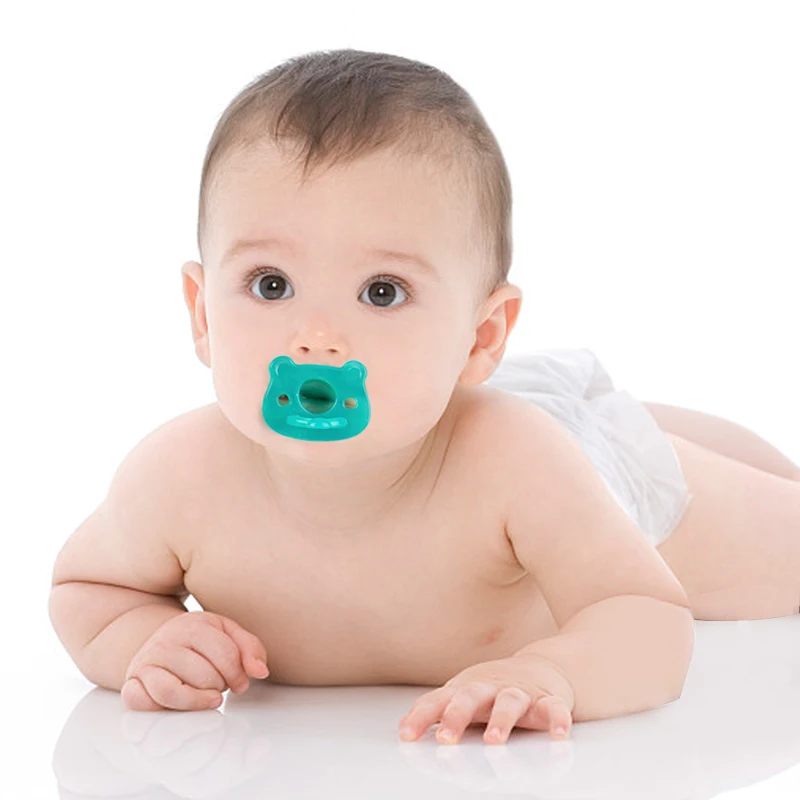 Babytry новорожденный Пыленепроницаемая Успокаивающая соска безопасные силиконовые фальшивые соски ребенок цельный формовочная Успокаивающая Соска с ящиком для хранения
