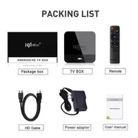 ram 2g H96 מיני H8 טלוויזיה Box Android 9.0 TV Box 2G RAM + 16G ROM 4K Box H.265 Media Player HDMI FUII 3D Home אודיו Media גבוהה qualtiy (5)