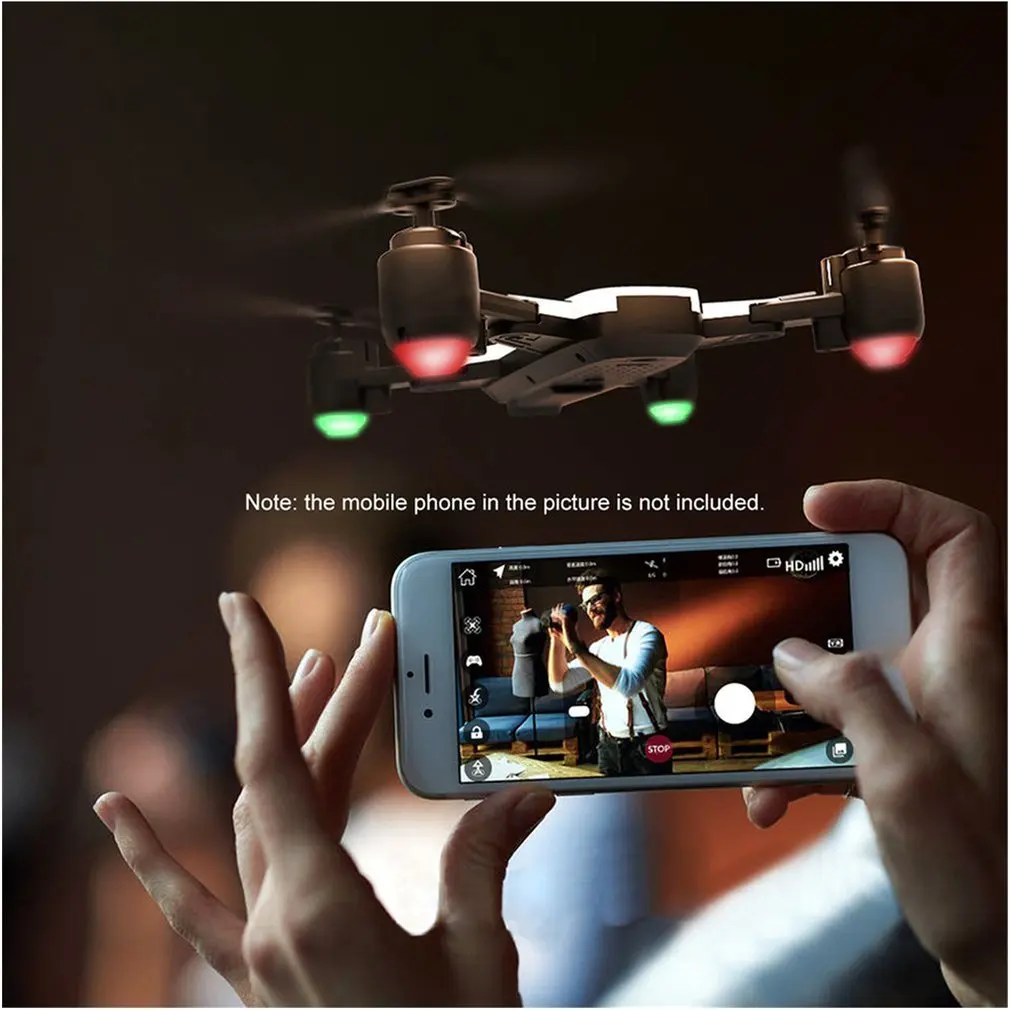 H1G Радиоуправляемый Дрон Квадрокоптер 1080P 5G FPV Самолет gps позиционирование мобильный телефон управление складной VR живой полет 25 мин полет