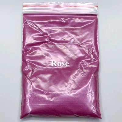 Shimmering Silver Pearlescent Mica Powder for Glitter & Pigment Applications