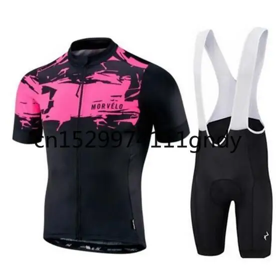 

2020 morvelo Summer Manga Curta Ciclismo Jersey Tops Roupas Hombre Ropa de ciclismo Bicicleta de Corrida de Estrada MTB Roupa