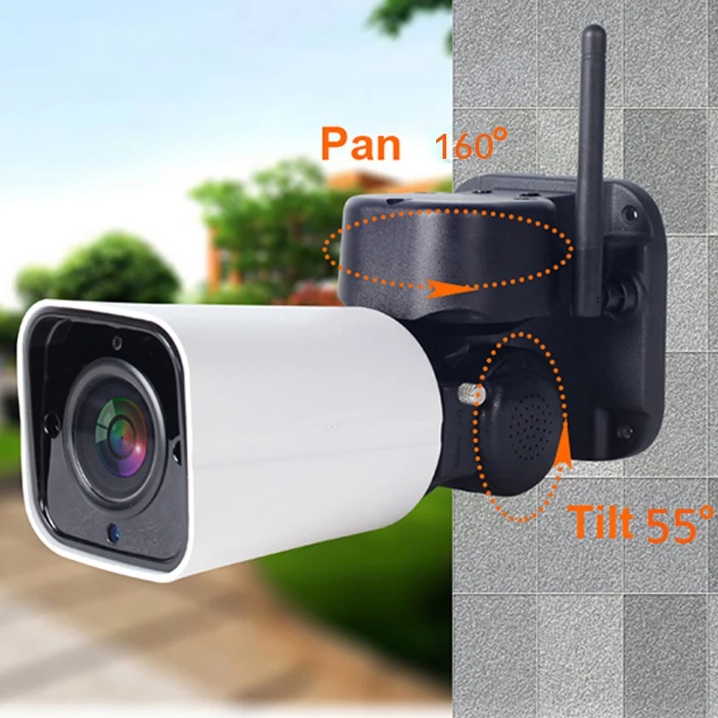 V380Pro 1080P 2MP Беспроводная IP камера ИК ночного видения аудио запись P2P видео безопасность WiFi PTZ пуля камера наружная
