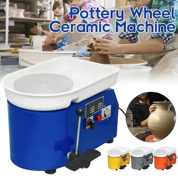 

350W 220V Electric Pottery Wheel Ceramic Machine Tools DIY Students Pottery Wheel for Ceramic Work Ceramics Clay