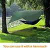 350x280cm Waterproof Tarp Tent Shade Outdoor Camping Hammock Rain Fly UV Garden Awning Canopy Sunshade Ultralight 5 Colors ZXH ► Photo 3/6