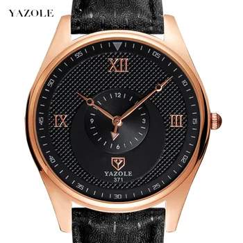 

Original Authentic Men's Wrist Watch Roman Scale Date Fashion Men's Quartz Clock High Quality Leather Waterproof Watch B3473