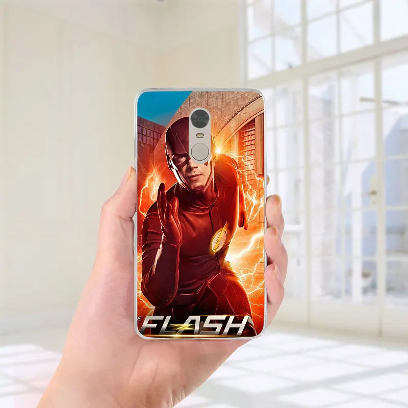 DC Hot tv флэш Барри Аллен мягкий чехол для телефона TPU силиконовый для Xiaomi Redmi Note 2 3 4 4X6 7 7A Y3 K20 Pro Plus Prime сумки