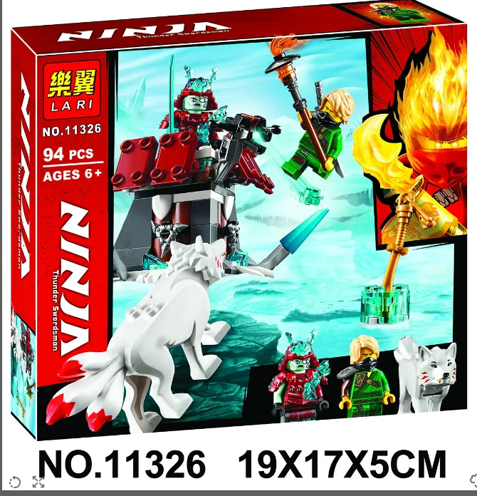 11326 no box 94 шт. Ninjagoes Lloyd's Journey 11326 фигурные строительные блоки детские игрушки совместимы с - Цвет: 11326 no box