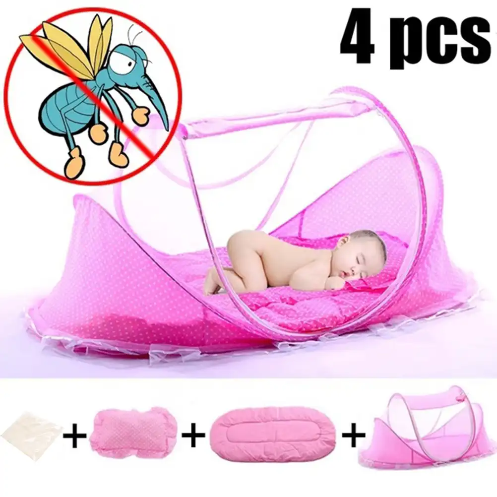 mattress with mosquito net