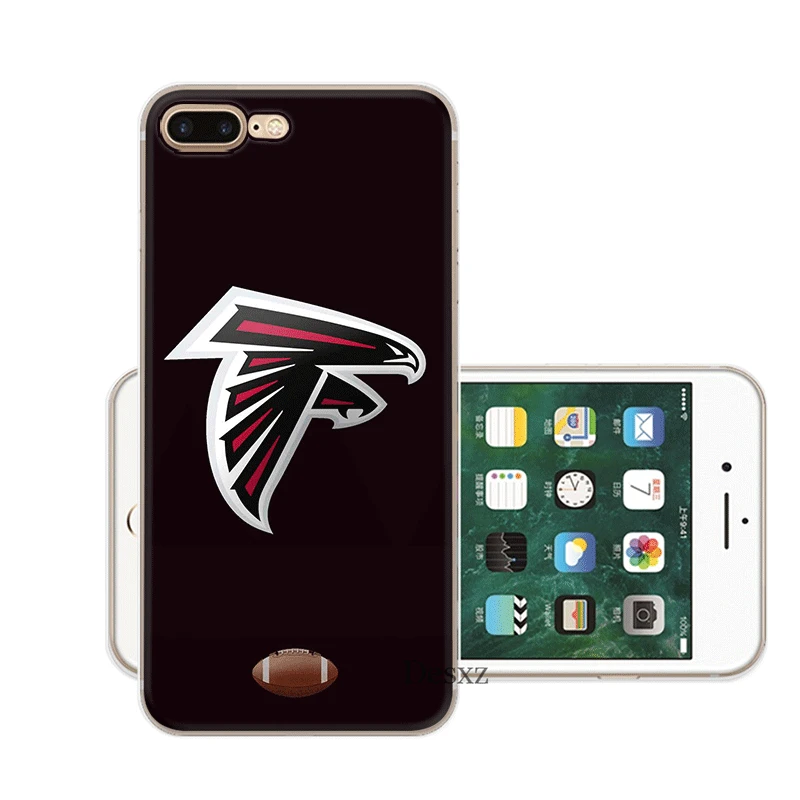 H12 Чехол для мобильного телефона для iPhone 11 Pro X XR XS Max 5 5S SE 6 6S 7 8 Plus, Жесткий Чехол, Atlanta Falcons - Цвет: H12