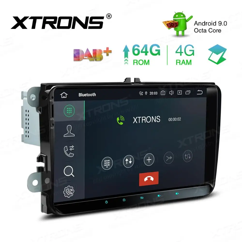 " Android 9,0 OS автомобильный мультимедийный навигатор gps радио для Volkswagen EOS 2006-& Sharan 2010-& T5 Caravelle 2010