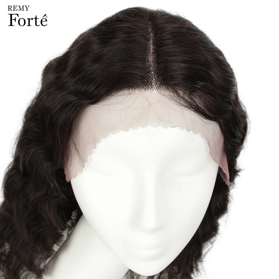 Remy Forte короткие кудрявые человеческие волосы парики на кружеве человеческие волосы парики натуральные женские парики Remy бразильские волосы парики u-части