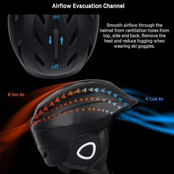 

Winter Helmet Ski Snowboard Cycling Ultralight Breathable Safety Headgear
