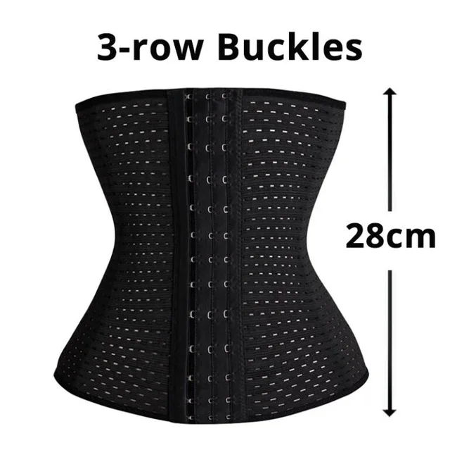 28cm and 3row buckle CXZD утягивающий корсет, корректирующий пояс для похудения, корректирующий пояс для похудения, моделирующий пояс для похудения - Цвет: 28cm and 3row buckle