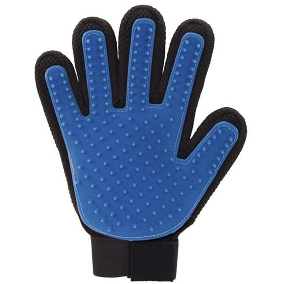 Rubber Pet Dogs Cats Grooming Gloves Mitten Deshedding Cleaning Animal Hair Remover Brush Scratcher for Dog Cat Combing Massage