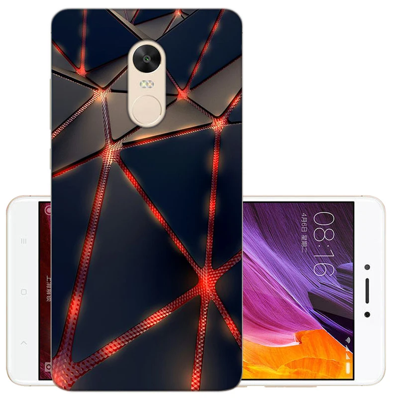 xiaomi leather case case TPU Case For Xiaomi Redmi Note 4 Global Version Cases Note 4X 32 GB Cases Cover Back Patterned Case For Xiomi Redmi Note 4X xiaomi leather case cover Cases For Xiaomi