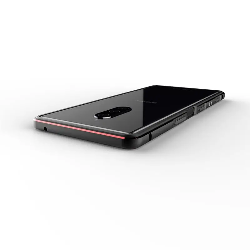 Чехол для sony Xperia 1, роскошный глянцевый алюминиевый бампер, защитный чехол для sony Xperia XZ4, чехол с металлической рамкой