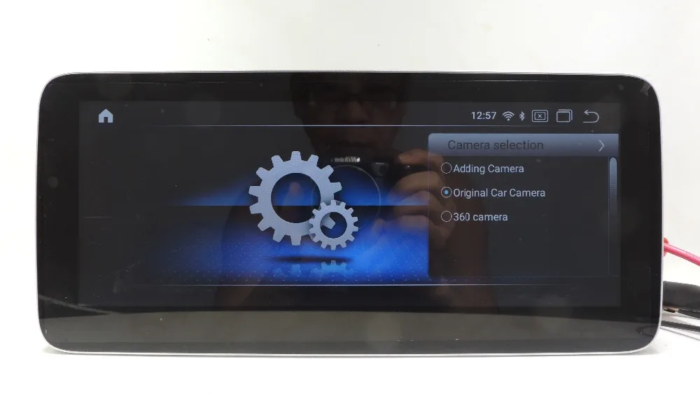 "YOKOTRON" 10,2" сенсорный Android 8,1 Автомобильный плеер аудио стерео MP5 для Benz C Class- W205+ gps