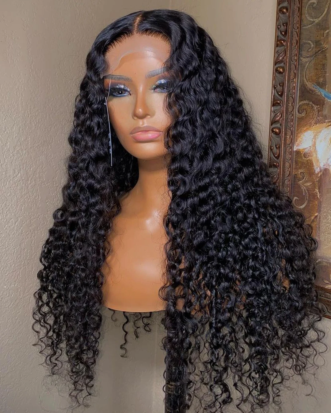 Clearance Sale 13x4/13x6 Water Wave Lace Front Human Hair Wigs For Women Brazilian 4x4 Loose Deep Lace Closure Wig Glueless Hair image_0