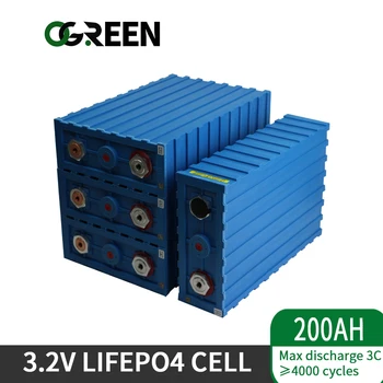 

OGREEN GRADE A NEW 16PCS Lithium Iron Phosphate Lifepo4 3.2V CALB 200AH High Capacity For Energy Storage TAX FREE Fast Delivery