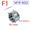 M19 x M22
