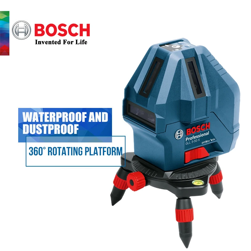 Лазерный уровень Bosch вертикальный и горизонтальный лазер с зеленсветильник том