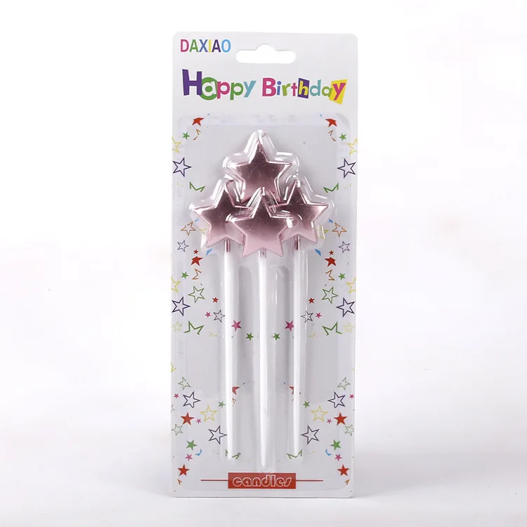 14 1 комплект, милые золотые свечи с надписью «Happy Birthday», Топпер для торта, Детские вечерние праздничные свечки для украшения торта - Цвет: 14