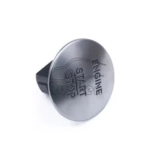 Keyless go botão de aciomento de parada, botão de ignição do motor interruptor de prata 2215450714 para mercedes-benz w164 w205 w221 w154 w166