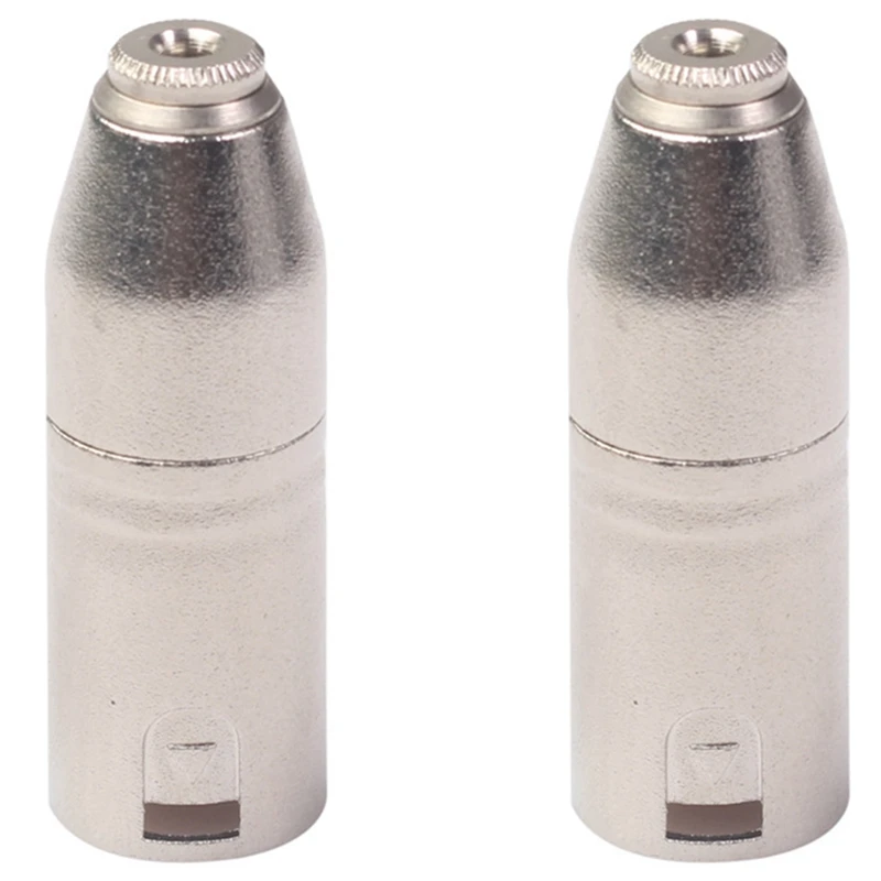 3.5MM Female to Big Three-Core Balanced XLR Male Audio Adapter for Mixer Camera Microphone Equipment | Электроника