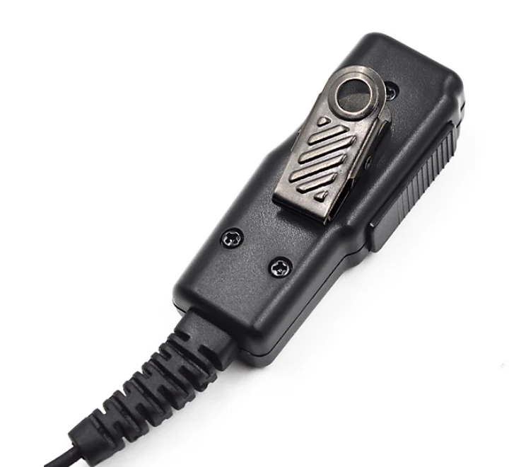 Длинный PTT воздуховод гарнитура для Kenwood TK3307 puxing PX777 PX888 baofeng UV5R UV82 BF777S BF666S радио