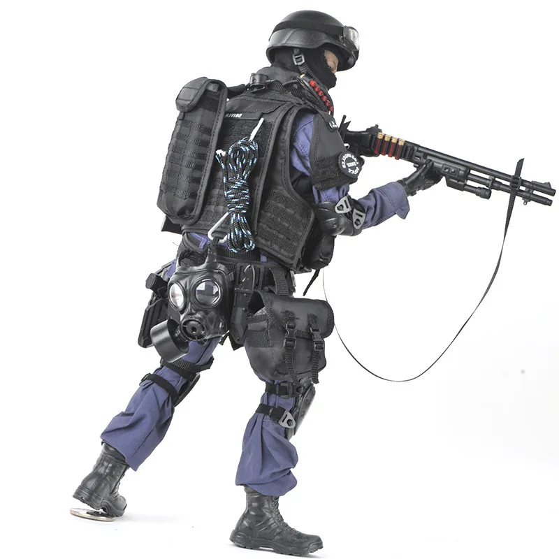PATTIZ High-end моделирование 1/6 масштаб военный Solider SWAT attack hand набор солдат модель фигурки сборные игрушки для детей