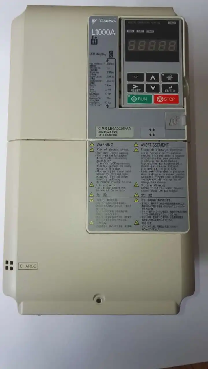 

Инвертор Yaskawa CIMR-LB4A0024 L1000A 11 кВт, инвертор лифта
