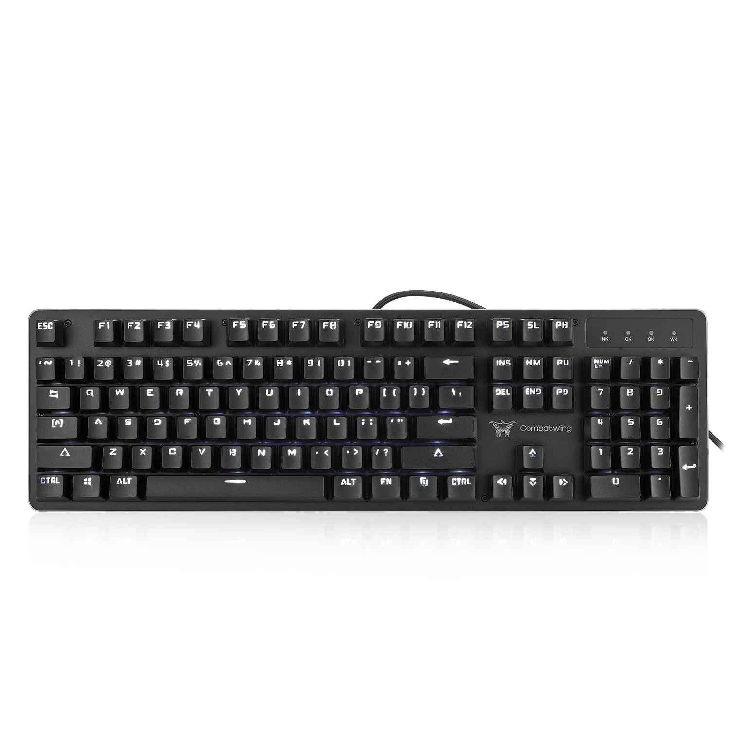 

Cross Border zhan yi T30 Game Mechanical Keyboard Keyclick Keyboard 104 Key Changeable Axis Keyboard with 10 Kinds of Colorful L