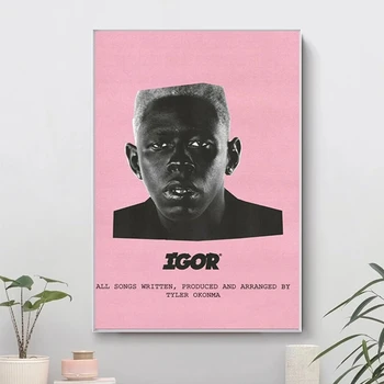 

Tyler The Creator Igor Posters and Prints Rap Music Album Stars Canvas Painting Wall Art Picture Room Home Decoration Cuadros