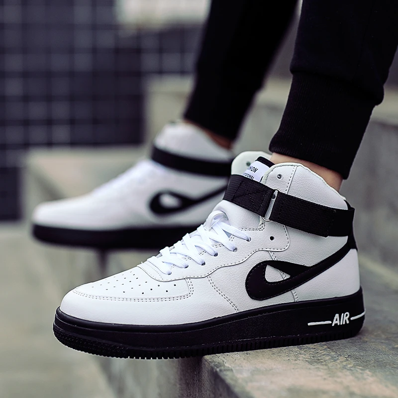 Jordan air Force № 1 aj женская обувь мужские туфли; обувь для влюбленных пар; утолщение