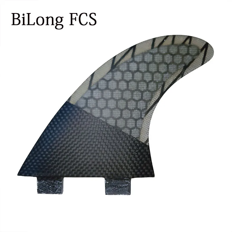 BiLong FCS производительность core PC tri-set серфинга плавники 3-fin G5 размер стекловолокна с углеродом M Размер gary FCS плавники(доска для серфинга) плавники