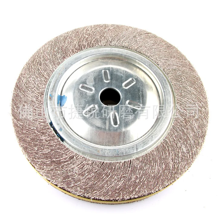 Manufacturers Direct Selling 300X35X25 Multi-leaf Wheel Emery Cloth Wheel Customizable All Types of Specification Multi-leaf Whe