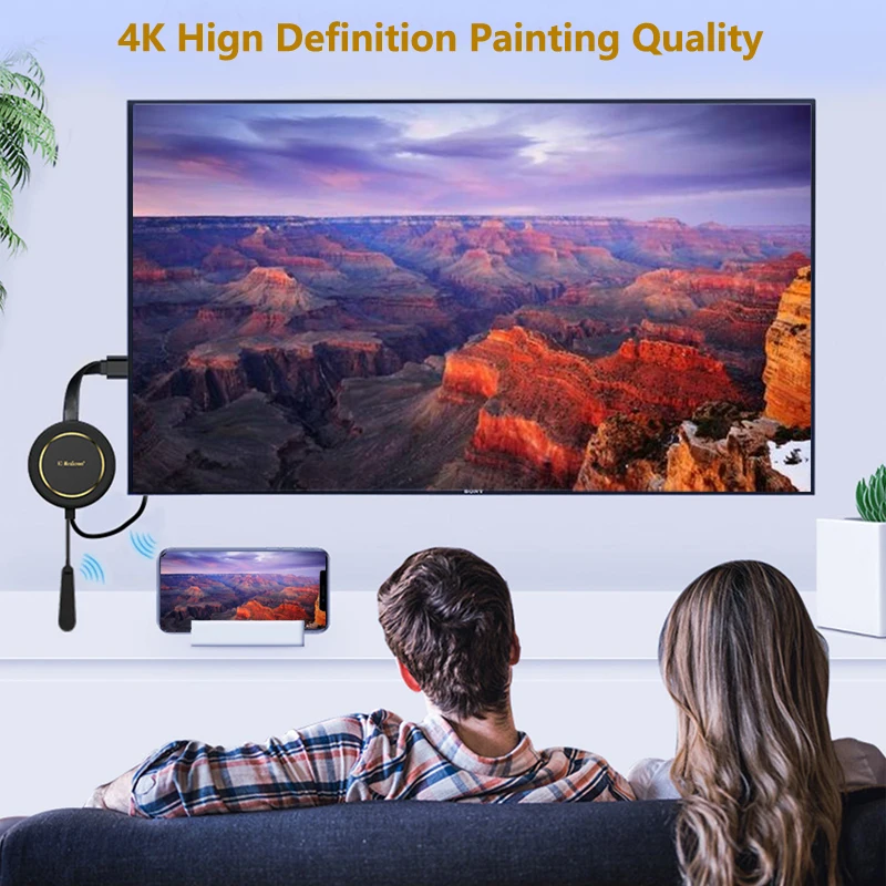 Mirascreen G14 ТВ-палка 5G беспроводной 4K WiFi дисплей ключ Ezcast Airplay HDMI Google Chromecast cast для youtube