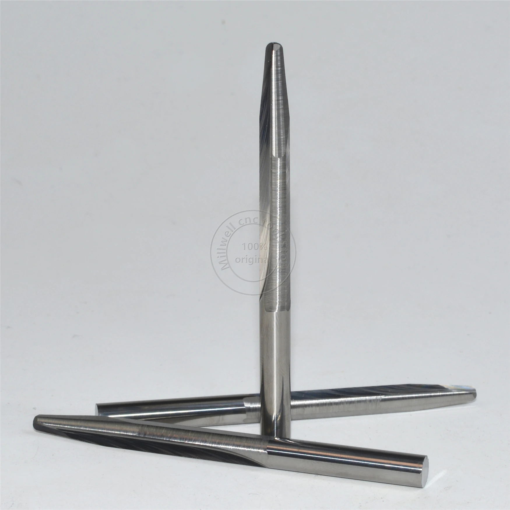 5 PCS-6mm* R1.5* 80L, ЧПУ твердосплавный концевой фрезы, деревообрабатывающий вставной фрезы, со скошенным шариковым наконечником концевой фрезы, глубокий рельеф, ПВХ, МДФ
