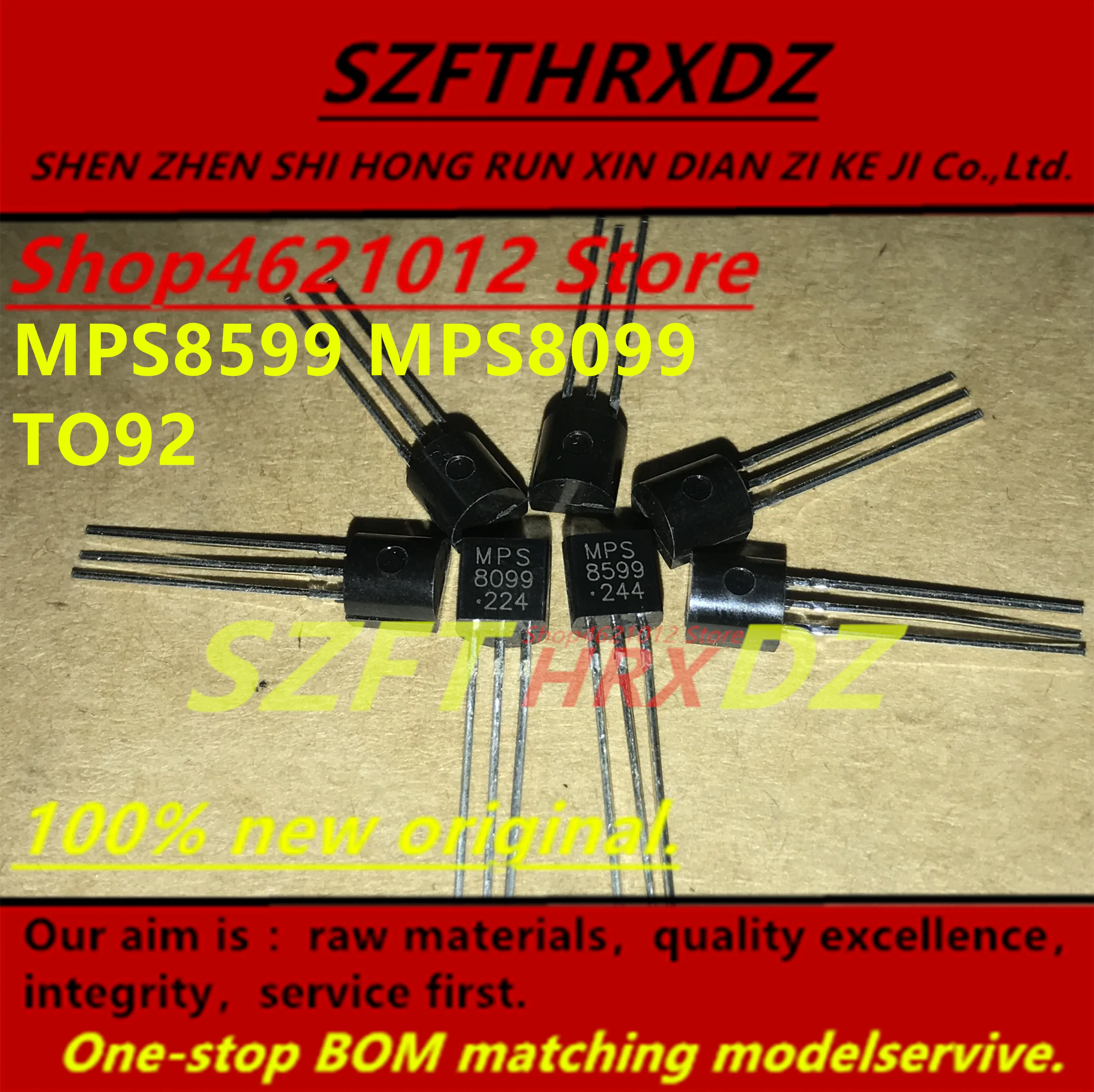 SZFTHRXDZ 100% Новый оригинальный (10 пар 50 пар) MPS8599 MPS8099 MPS 8599 8099 TO92|Реле| |