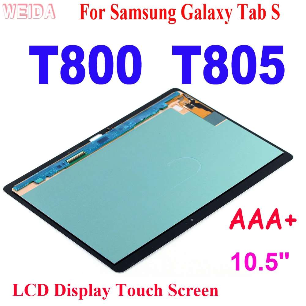 Aaa+ Lcd For Samsung Galaxy Tab S T800 T805 Lcd Display Touch Screen