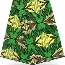 Африканская вощеная ткань принтом для пэтчворк Анкара ткань африканская ткань высокого качества 12 ярдов хлопок ткань для платья HH-Y15