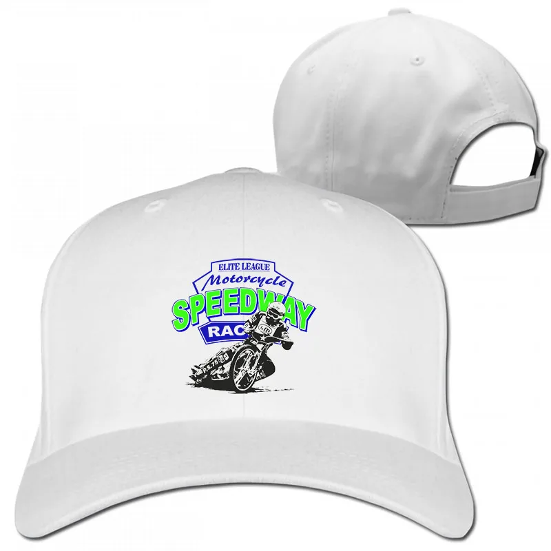 Speedway Racing бейсбольная кепка для мужчин и женщин, Кепка-Дальнобойщик, модная Регулируемая Кепка - Цвет: 1-White