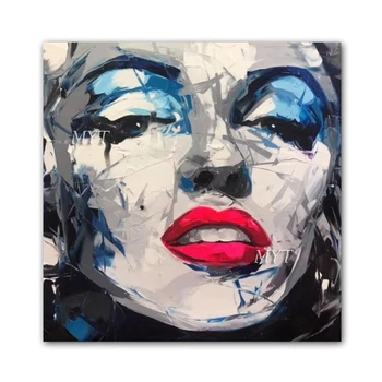 

Marilyn Monroe Oil Paintings Hand made Modern Canvas Art Living Room Picture Large Paintings Artwork Wall Art No framed
