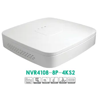 

Original 4K POE NVR4108-8P-4KS2 With 8ch PoE H.265 Video Recorder Support ONVIF 2.4 8PoE H.265 Lite Network Vide
