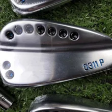 Новые клюшки для гольфа 0311P gen2 Серебристые алмазные синие утюги для гольфа кованые железные клюшки для гольфа 3-W, G набор из 9 шт R/S
