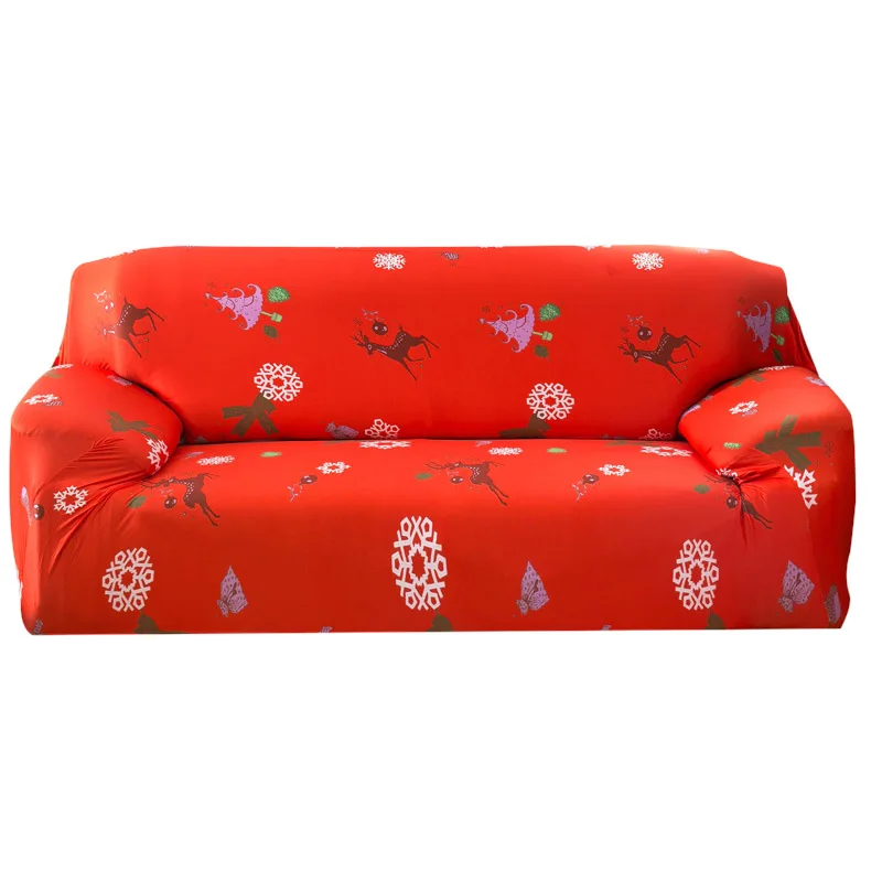 Чехлы для диванов Merry Christmas эластичные чехлы Нескользящие 1/2/3|Чехлы диванов| |