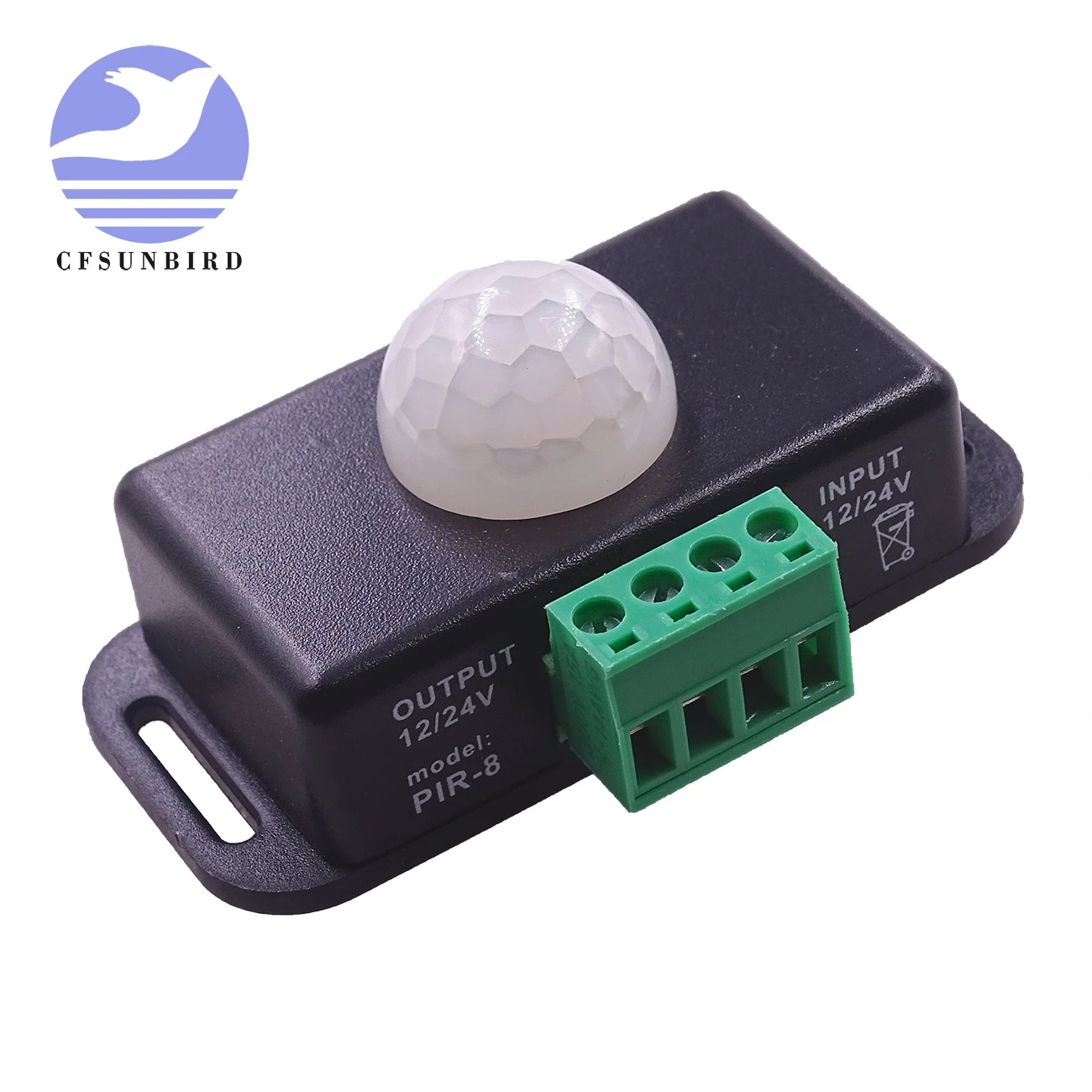 

DC 12V 24V 8A Automatic Adjust PIR Motion Sensor Switch IR Infrared Detector Light Switch Module for LED Strip Light Lamp